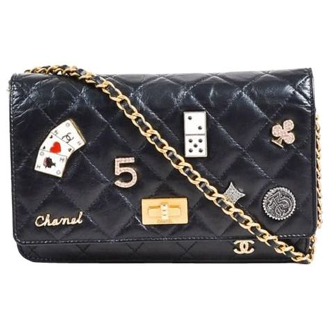 chanel reissue wallet on chain|Chanel small wallet on chain.